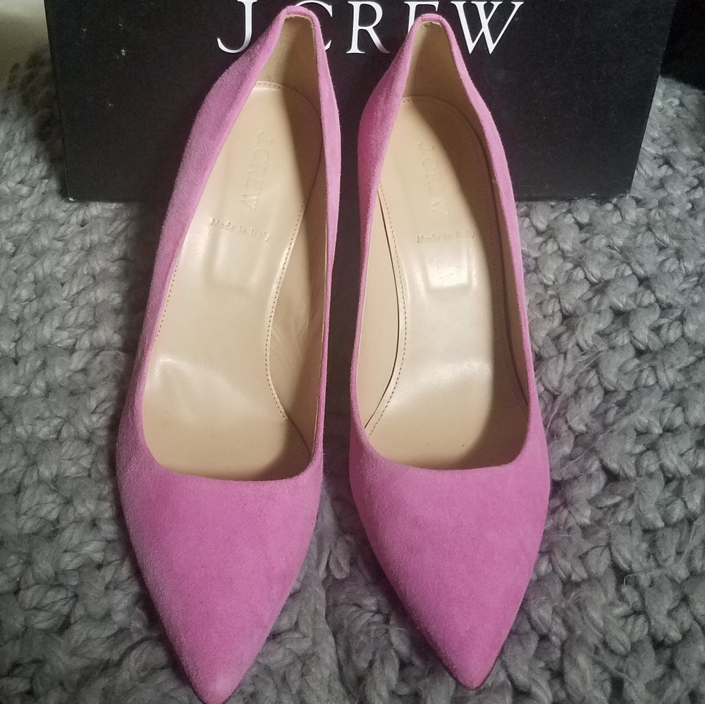 Jcrew Everly Suede Pumps